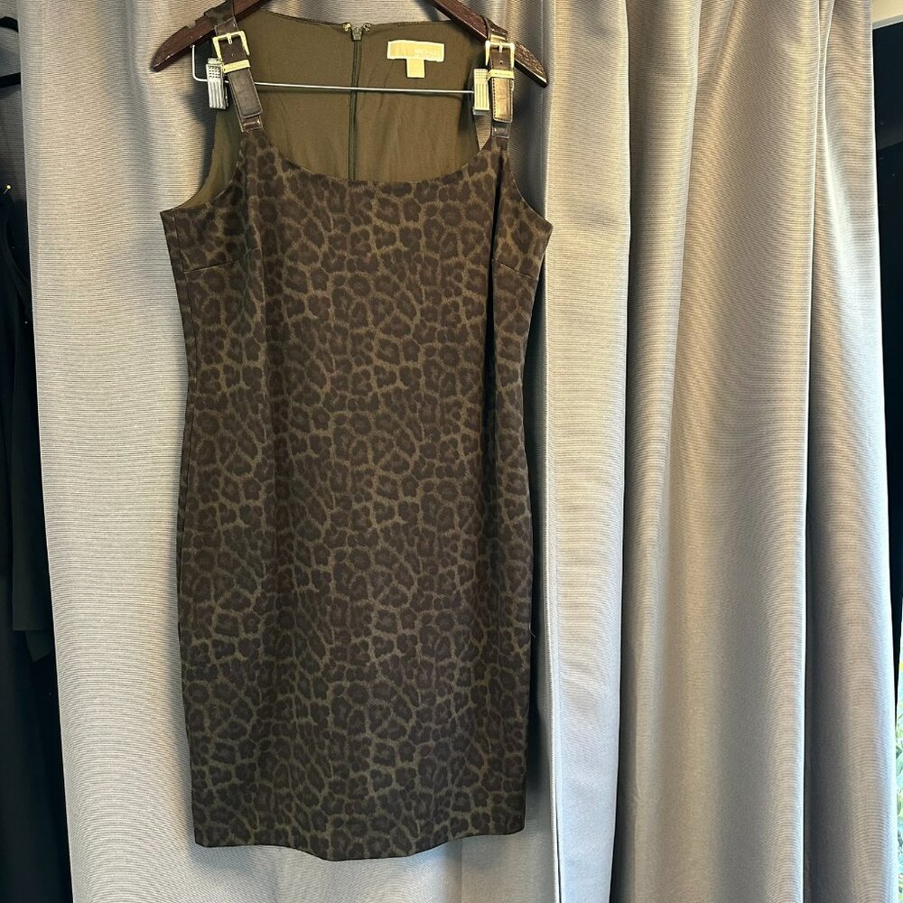 Michael Kors Leopard Print Dress
